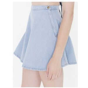 American Apparel Denim Skirt